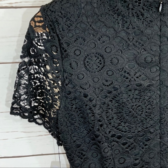 LAUNDRY by SHELLI SEGAL Black Dress NWT Sz 8P - Picture 4 of 10